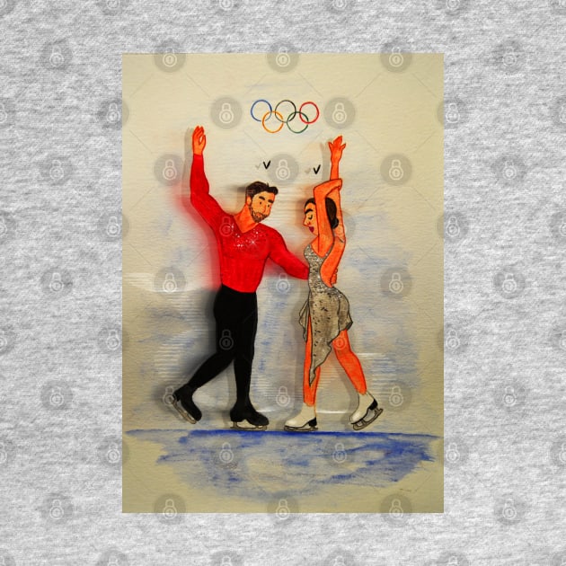 Winter Olympic Games Illustration by Le petit fennec